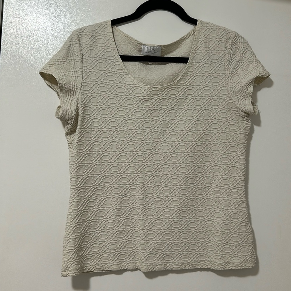 Jon Den stretch short sleeve shirt XL